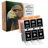 A product shot of ink cartridges and their packaging, featuring an eagle's head. Produktbild-Vorschau