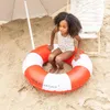 Swim Essentials Schwimmring 90 cm Rot -Weiß Produktbild-Vorschau 7