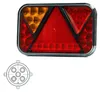 Fristom Zadné obdĺžnikové LED svetlo 200 x 130 x 50mm Vľavo VC-2721B5 Náhled obrázku produktu