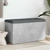 Lavice s úložným prostorem betonová šedá 82x42x45 cm Náhled obrázku produktu 2