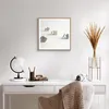 Gerahmtes Poster - Rahmen in heller Eiche - Symbol Kugel Produktbild-Vorschau 6