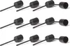 Novaliv 12x Stabkerzenhalter Schwarz I Kerzenpick 10 x 2,5 Produktbild-Vorschau 1