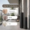 Leewadee Bodenvasen 2er Set aus Metall in schwarz Produktbild-Vorschau 6