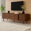 Mobile TV con 4 cassetti e 2 ante scorrevoli, design Anteprima dell’immagine prodotto 7