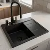 Granitan - Granitový drez - Drez 60x50 cm - Kuchynský drez Náhľad obrázku produktu 2