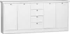Credenza Landwood 52 colore bianco 4 ante e 4 cassetti Anteprima dell’immagine prodotto 5