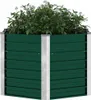 vidaXL Garten-Hochbeet Verzinkter Stahl 129x129x77 cm Grün Produktbild-Vorschau 5