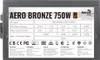 Stromquelle Aerocool AEROB750 750 W Schwarz Produktbild-Vorschau 3