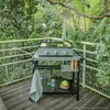Desserte kaki 100.5x63x81cm - Livoo - GS167V - Voir les images du produit 4
