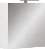 Mobile a specchio per il bagno Vicco Lavio Bianco 60 x 60 Anteprima dell’immagine prodotto 1