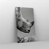 Bild auf Leinwand - Leinwandbild - Einteilig - Nashorn Produktbild-Vorschau 4