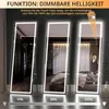 Miroir LED corporel de 140x40 cm avec éclairage, miroir sur Voir les images du produit 5