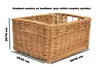 Aufbewahrungsbox aus Weide natur 50 cm Produktbild-Vorschau 2