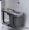 Poubelle Hailo pour cuisine ou salle de bains, à encastrer Voir les images du produit 3