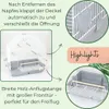 Vogelkäfig Großsittich Vogelkäfig mit Freisitz und Zubehör Produktbild-Vorschau 4