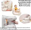 Nafukovacia detská stolička so vzduchovou pumpou na podporu Náhľad obrázku produktu 5