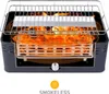Rauchfreier Holzkohlegrill Tischgrill BBQ mit Ventilator Produktbild-Vorschau 5