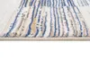 Tapis Salon Chambre Modernes Design Beige Bleu Chiné 140 x Voir les images du produit 5