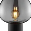 Brilliant Ligari Tischleuchte 23cm schwarz/rauchglas E27 Produktbild-Vorschau 2