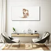 Coloray Bild aus Leinwand 120x60 Leinwand Dekoration - Tier Produktbild-Vorschau 3
