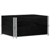 CLORIS Paletten-Aufsatzrahmen 2 Stk. Schwarz 80x60cm Produktbild-Vorschau 5