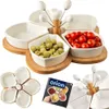 Snackschalen aus weißem Porzellan WHITELINE 28,5 cm 10 Stk. Produktbild-Vorschau 10