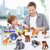 MalPlay Bügelperlen Tiere Set 3000Stk Bügelpads 3D Muster & Produktbild-Vorschau 6