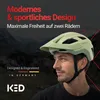 KED Embrace MU-1 Unisex Fahrradhelm Allroundhelm olivgrün Produktbild-Vorschau 9
