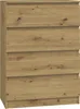 Komoda z 4 szufladami w kolorze artisan Podgląd zdjęcia produktu 8