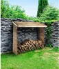 Abri bûches - 1.05 m² - 2.10 x 0.50 x 1.8 m- 2 Stères Voir les images du produit 2