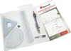 Set geometrico di 6 elementi in astuccio Titanum Anteprima dell’immagine prodotto 1