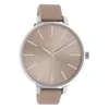Oozoo dámske hodinky C10711 quartz ružový šedý kožený Náhľad obrázku produktu 1
