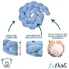 LuMali Bettschlange Baby Blau 210x18x12 cm , Produktbild-Vorschau 4