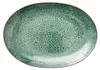 Plateau Bitz Gastro ovale noir/vert 36 x 25 cm Voir les images du produit 1