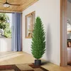 XINZI Plante artificielle Cyprès artificiel en pot 150 cm Voir les images du produit 8