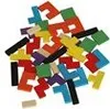 Drevené puzzle tetris bloky 40el. Náhľad obrázku produktu 20