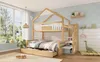 Houten kinderbed met twee niveaus, verkrijgbaar in de maten Productafbeelding-voorbeeld 11