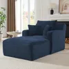 STILVORA Chaise longue sofa, bekleed met cordura, geschikt Productafbeelding-voorbeeld 3
