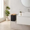 Poubelle de salle de bain Relaxdays à fixation murale, 3 l, Voir les images du produit 5