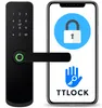 Elektronische deurklink A260 50/72 TTLock, zwart Productafbeelding-voorbeeld 1