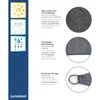 Lumaland Sonnensegel 100% HDPE mit Stabilisator für Produktbild-Vorschau 4