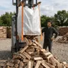 5x Belüfteter Sack für Rundholz | Holzsack mit Produktbild-Vorschau 2