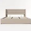 Hydraulisches Stauraumbett, Polsterbett, Doppelbett Produktbild-Vorschau 8