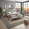 tectake® Metallbett Malta 140 x 200 cm Produktbild-Vorschau 8