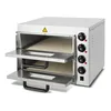 VERTES Gastro Pizzaofen mit Doppelkammer, feuerfestem Produktbild-Vorschau 5