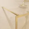 Paroi de Douche Verre Cannelé 6 mm - 140x200 cm - Cadre et Voir les images du produit 5
