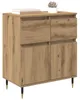 vidaXL Dressoir Artisan-Eik, 60 x 35 x 70 cm, samengesteld Productafbeelding-voorbeeld 3