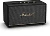 A black Marshall Bluetooth speaker is shown from the front on a white background. Produktbild-Vorschau