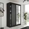 KIER FURNITURE Schiebegarderobe LAMARO mit Spiegel, Schrank Produktbild-Vorschau 1