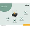 Qlima FFB 022 Dekorativer Ethanolkamin Schwarz - Dekokamin Produktbild-Vorschau 2